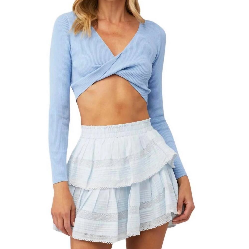 Minkpink Laur Knit Top, NWT, Small
